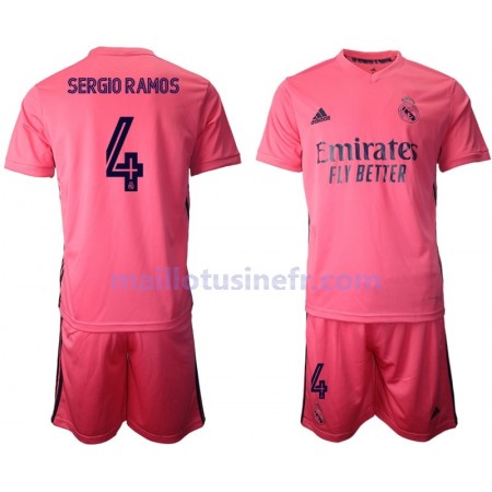 Maillot de Foot Real Madrid Sergio Ramos 4 Extérieur 2020-21 - Enfant